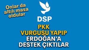 PKK vurgusu yapıp Erdoğan'a destek çıktılar